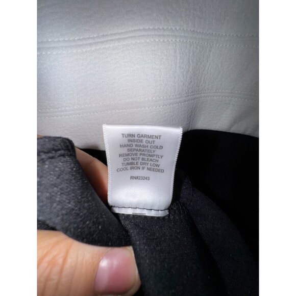 Gabrielle Union New York & Company Black White Button-Up Dress Large NWT Stretch - Picture 13 of 14